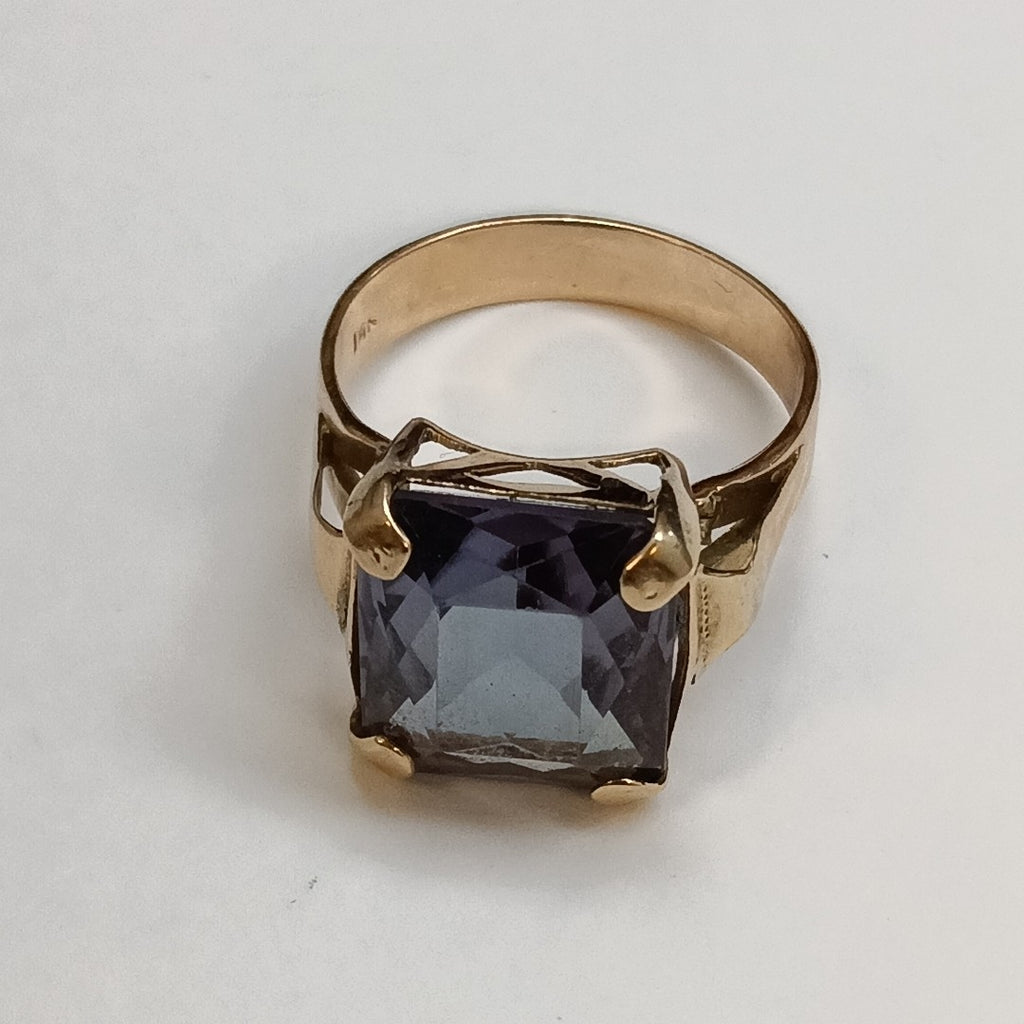 ANILLO ORO 10 K 6,60 GRMS (SEMINUEVO)