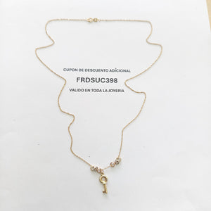 CADENA, DIJE ORO 14 K 1.5 GRMS (SEMINUEVO)