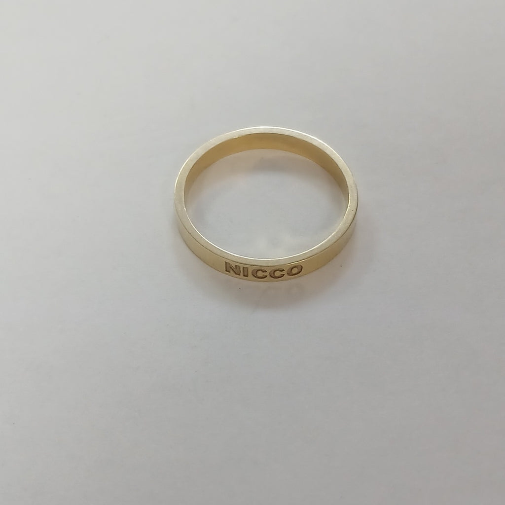 ARGOLLA ORO 14 K 3,10 GRMS (SEMINUEVO)