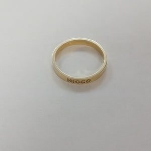 ARGOLLA ORO 14 K 3,10 GRMS (SEMINUEVO)