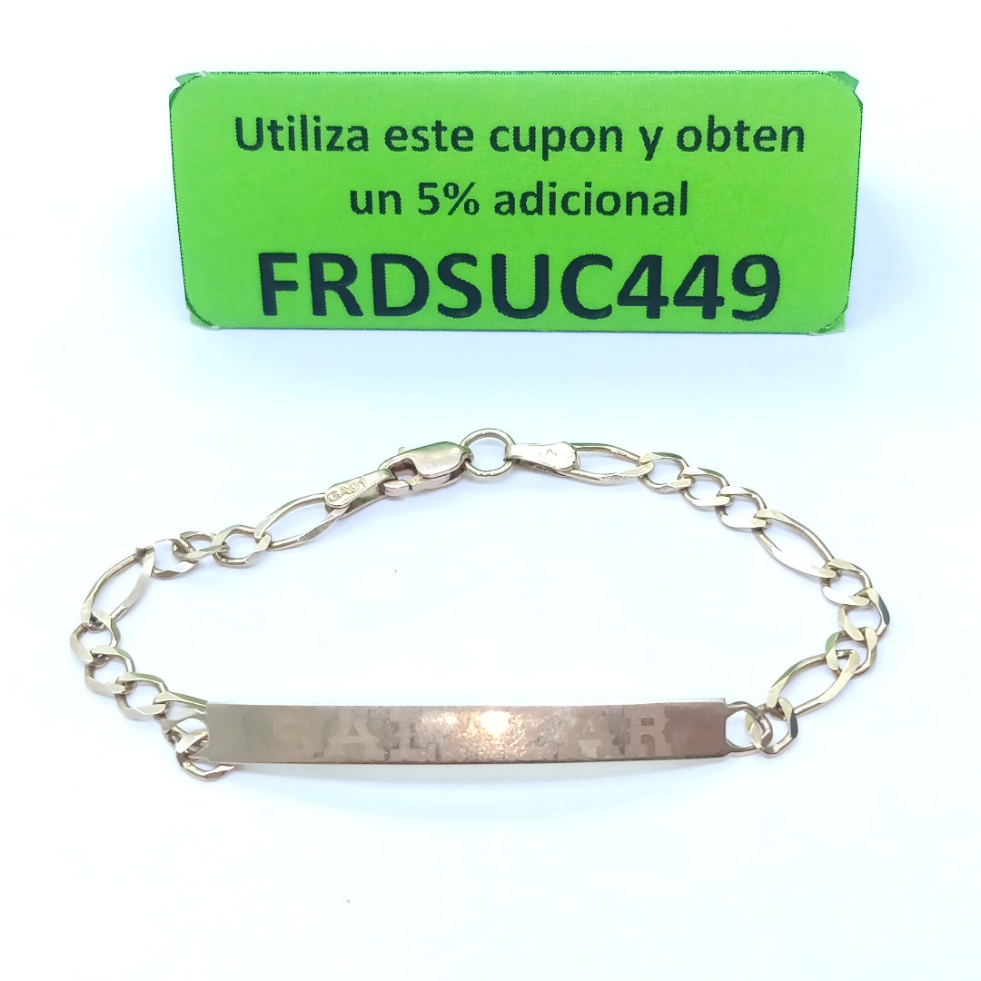 ESCLAVA ORO 10 K 2.8 GRMS (SEMINUEVO)