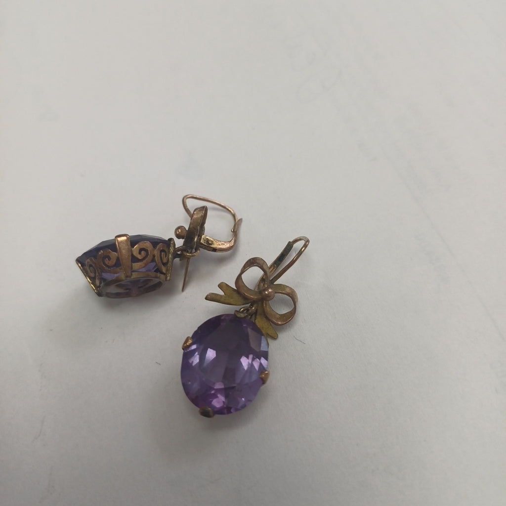 ARETES PAR ORO 8 K 8,00 GRMS (SEMINUEVO)