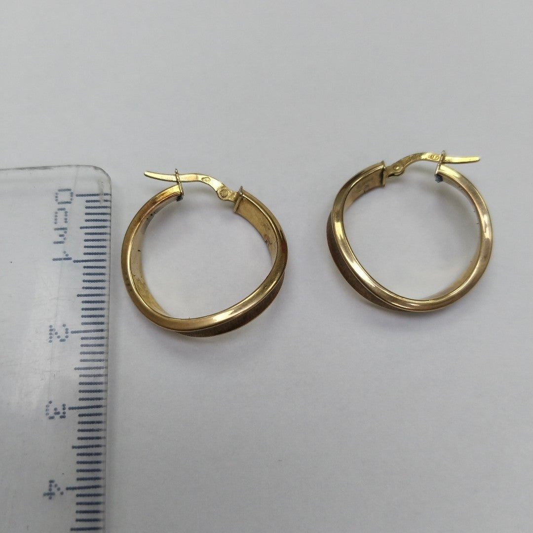 ARRACADAS PAR ORO 10 K 1.8 GRMS (SEMINUEVO)