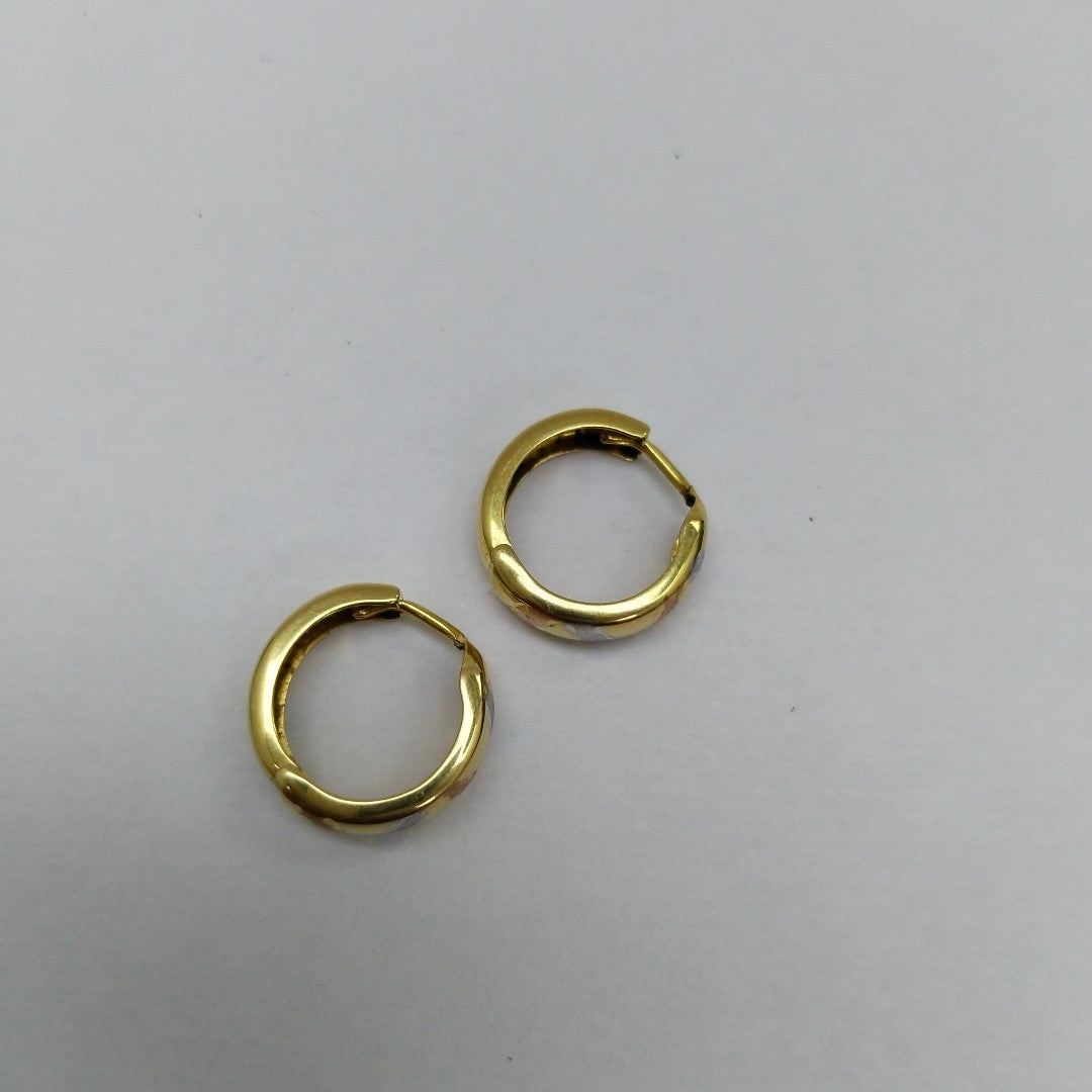 ARRACADAS PAR ORO 10 K 1,70 GRMS (SEMINUEVO)