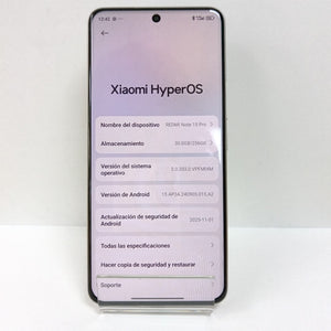 CELULAR XIAOMI REDMI NOTE 15 PRO 25100RA69G (2025) 256 GB 8 GB RAM (SEMINUEVO)