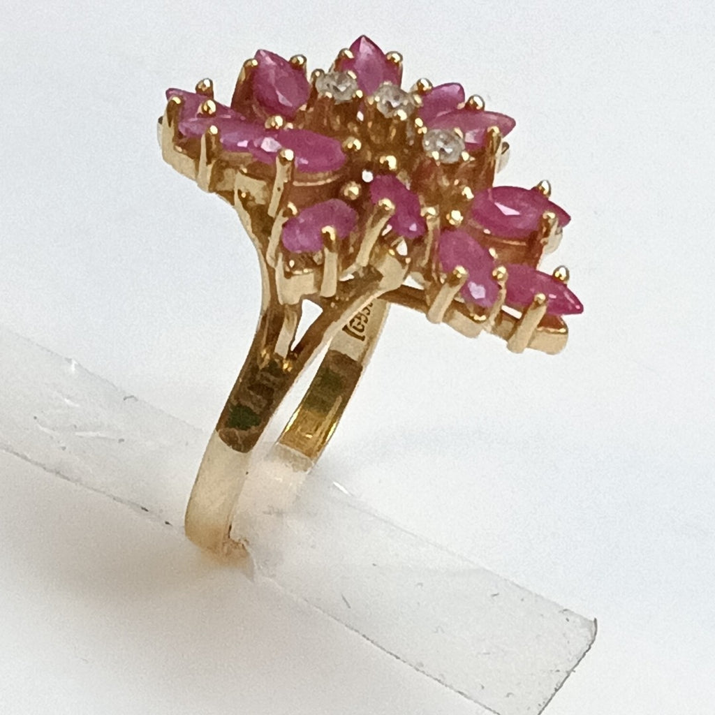 ANILLO ORO 14 K 6,60 GRMS (SEMINUEVO)