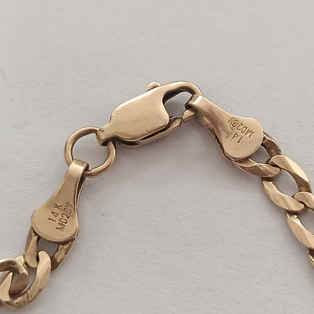 PULSERA ORO 14 K 4.6 GRMS (SEMINUEVO)