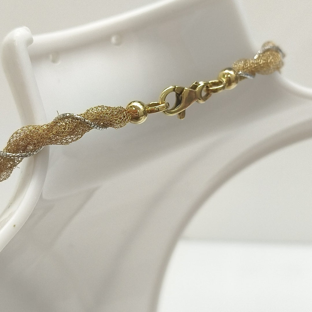 COLLAR ORO COMBINADO 10 K 15,30 GRMS (SEMINUEVO)