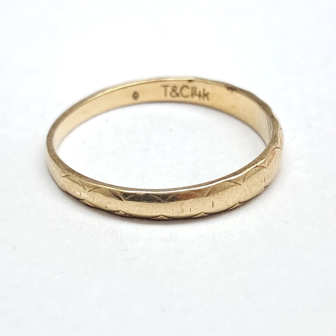 ARGOLLA ORO 14 K 1,50 GRMS (SEMINUEVO)