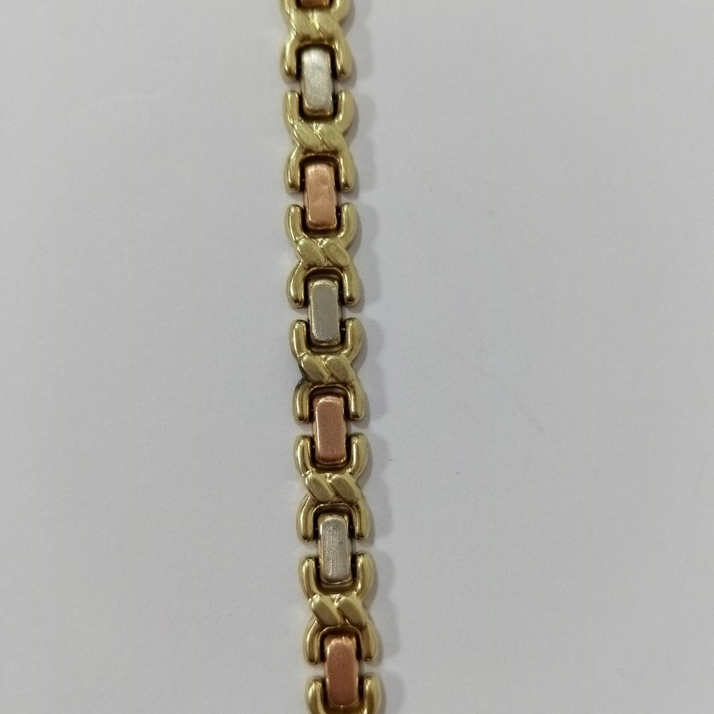 PULSERA ORO, ORO COMBINADO 10 K 6 GRMS (SEMINUEVO)