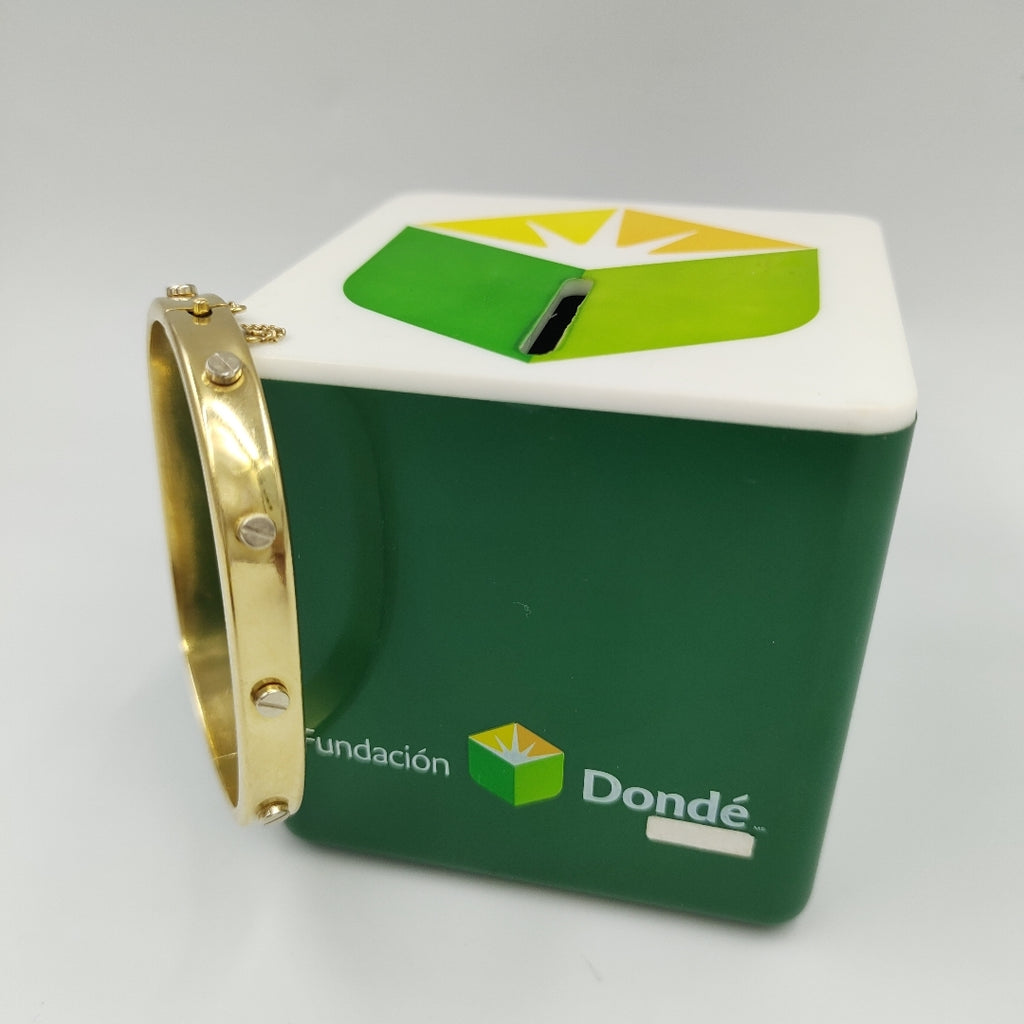 BRAZALETE ORO 18 K 22.6 GRMS (SEMINUEVO)