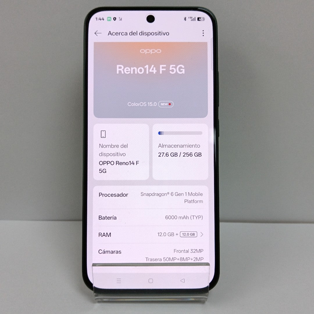 CELULAR OPPO RENO 14 F CPH2743 (2025) 256 GB 12 GB RAM