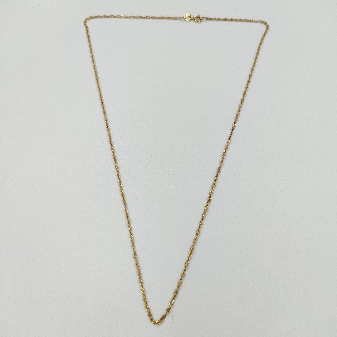 CADENA ORO 14 K 2,00 GRMS (SEMINUEVO)