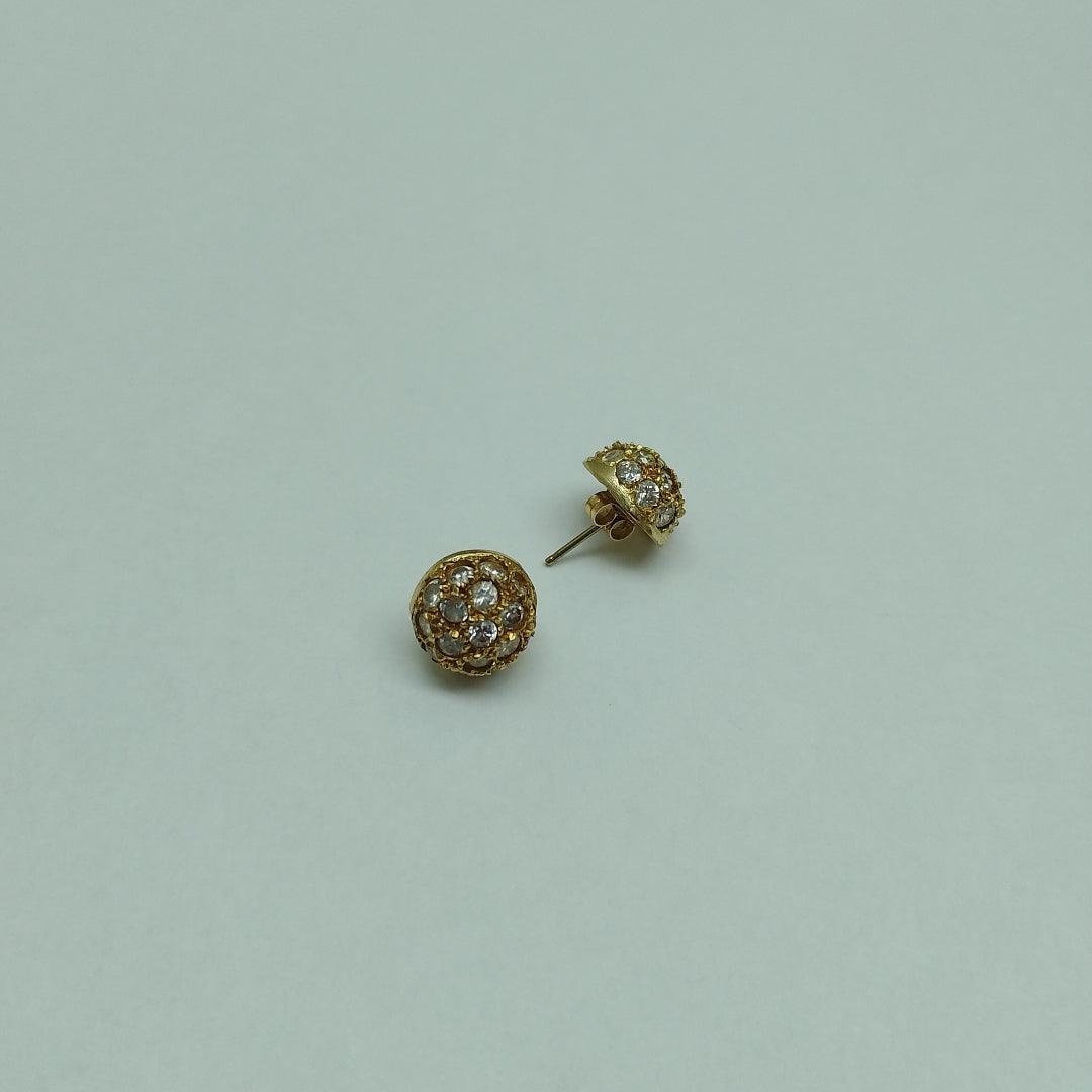 ARETES PAR ORO 14 K 2.8 GRMS (SEMINUEVO)