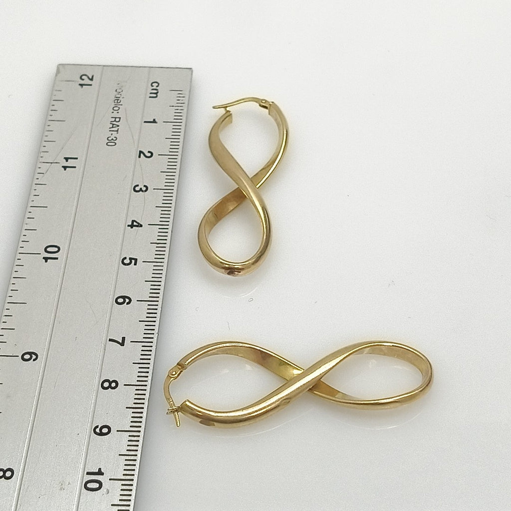 ARETES PAR ORO 14 K 3,70 GRMS (SEMINUEVO)