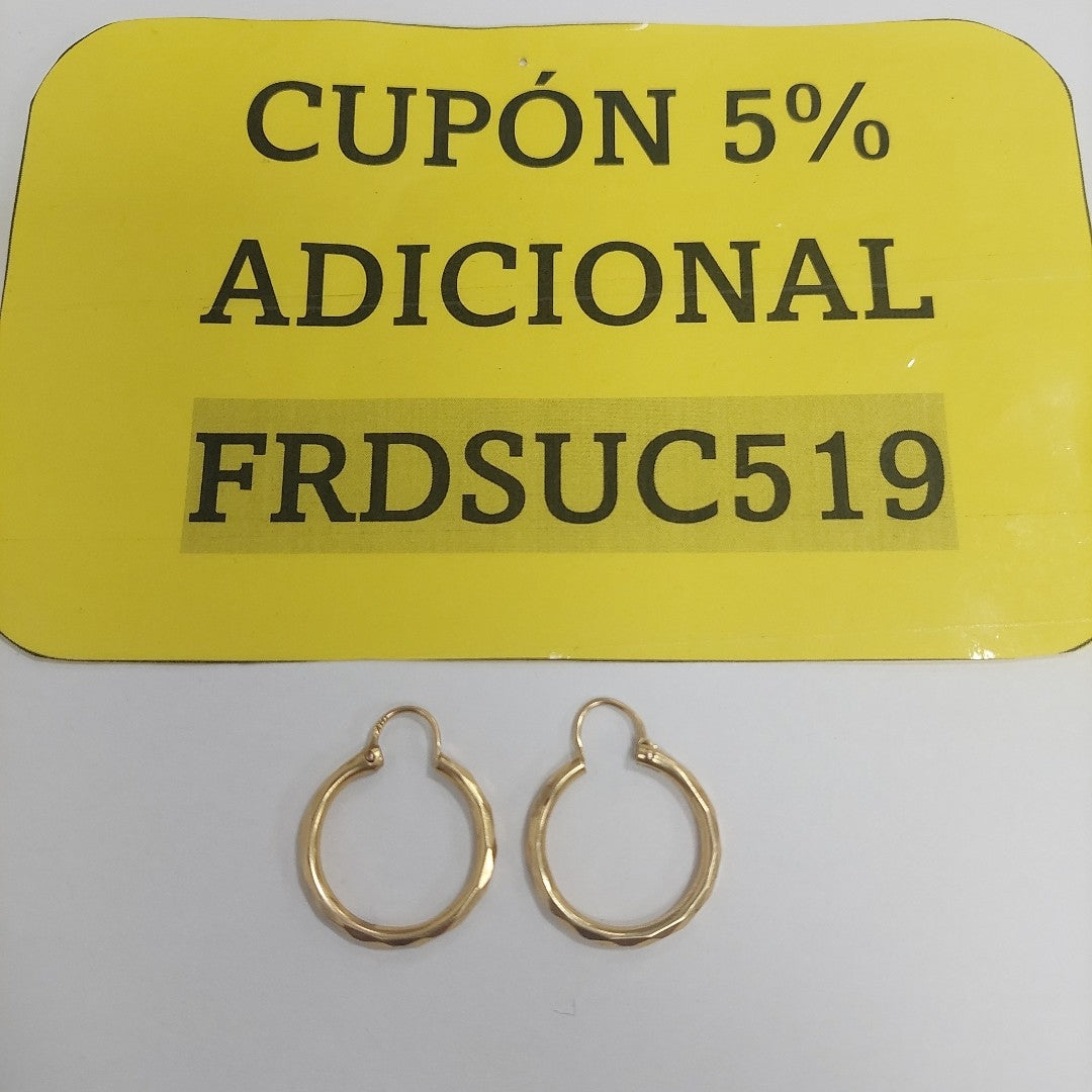 ARRACADAS PAR ORO 18 K 2,70 GRMS (SEMINUEVO)