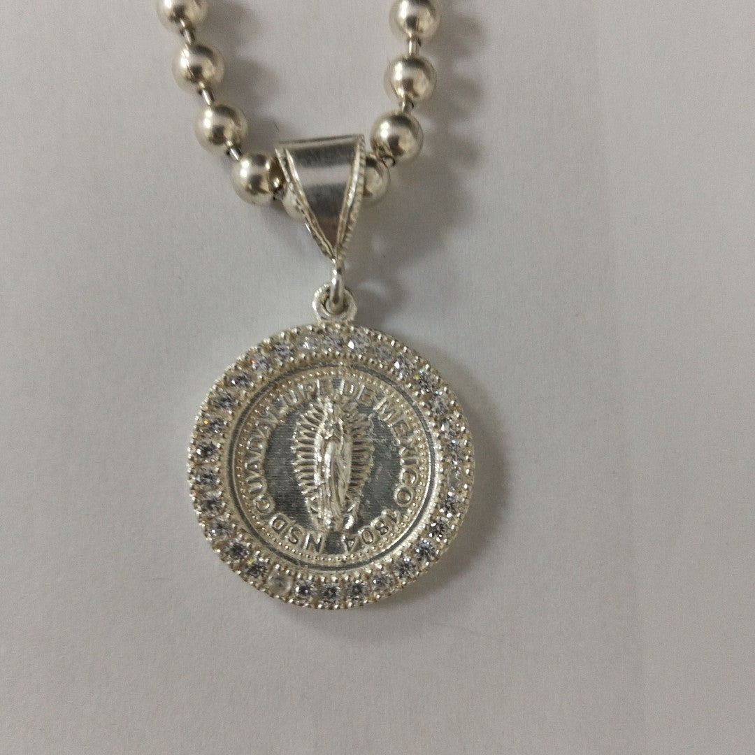 CADENA, DIJE PLATA 26.9 GRMS (SEMINUEVO)