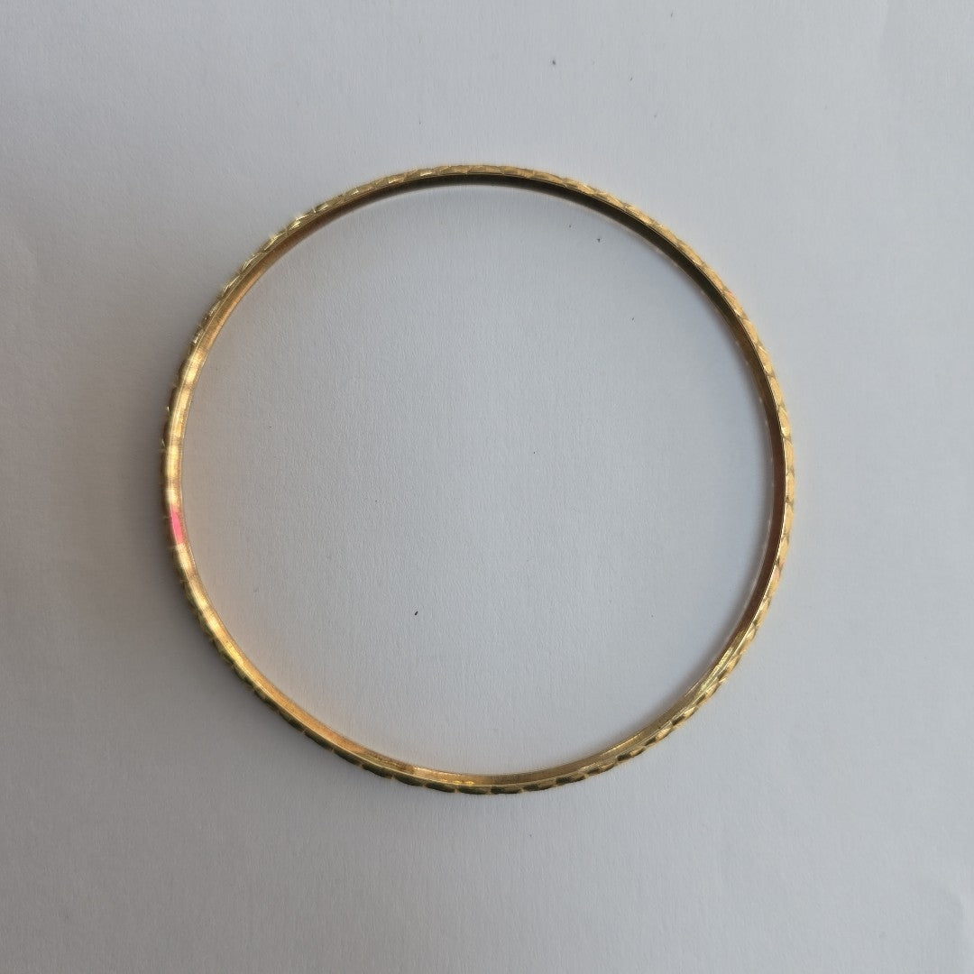 PULSERA RIGIDA ORO 8 K 3,80 GRMS (SEMINUEVO)