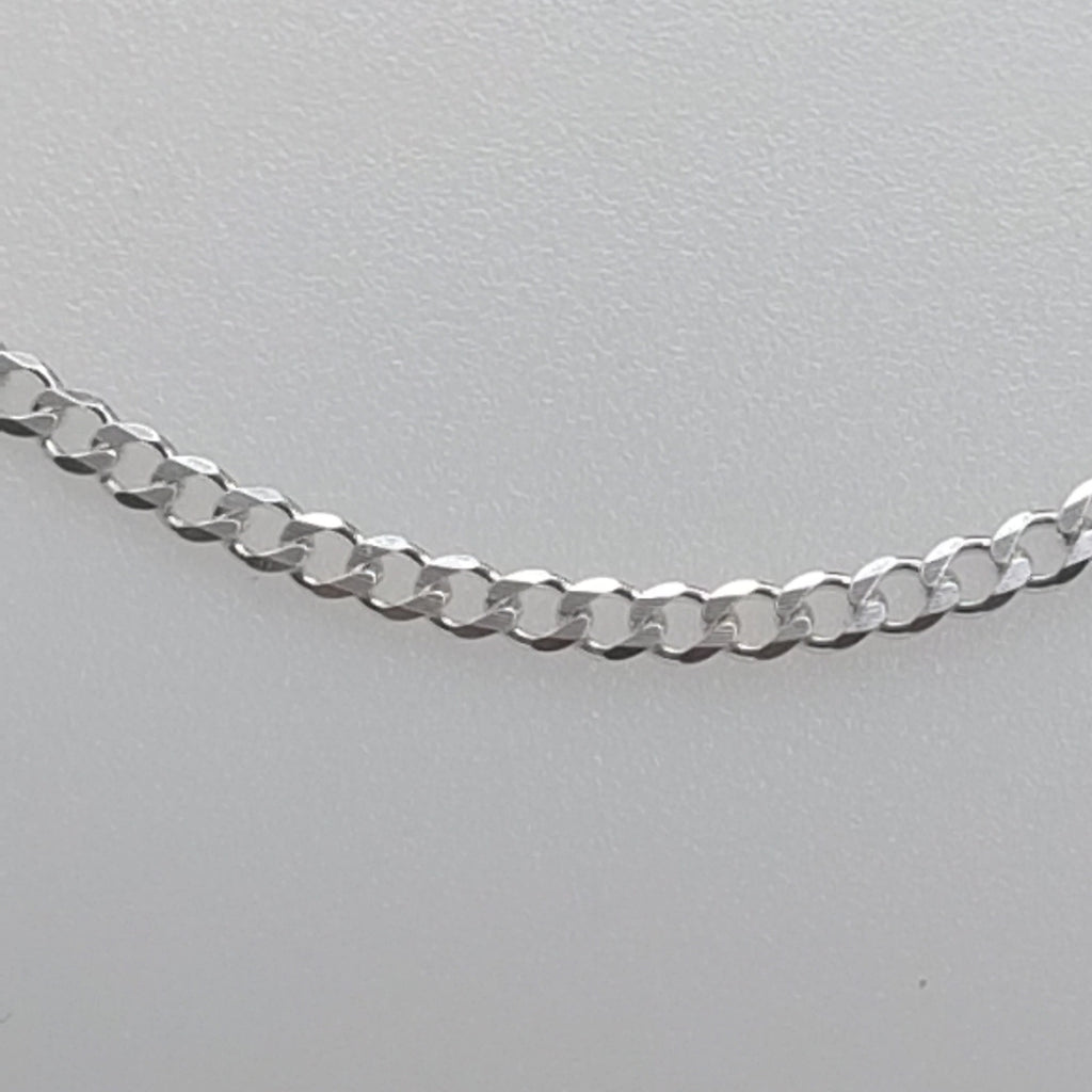 CADENA BARBADA PLATA .925 55 CM 8.02 GR (NUEVO)