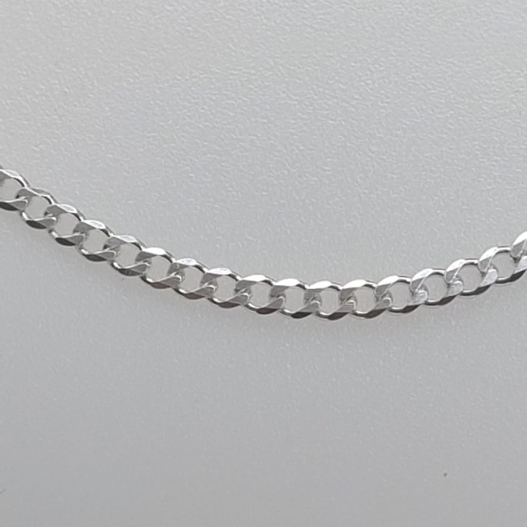 CADENA BARBADA PLATA .925 55 CM 8.02 GR (NUEVO)
