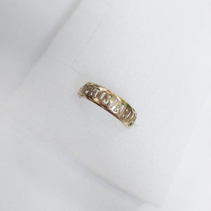 ANILLO DE GRADUACIÓN ORO 10 K 0.9 GRMS (SEMINUEVO)
