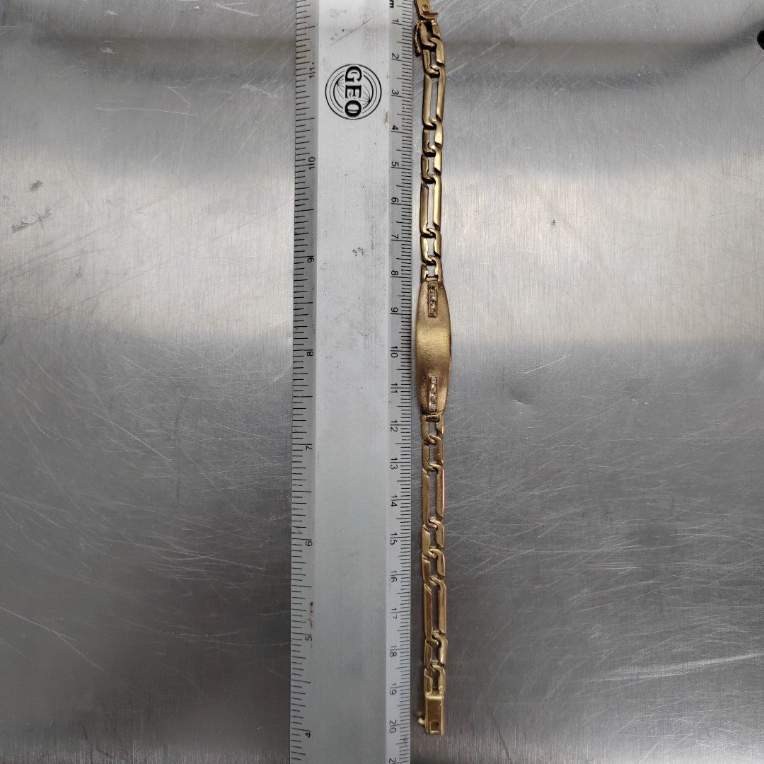 ESCLAVA ORO 10 K 16.5 GRMS (SEMINUEVO)