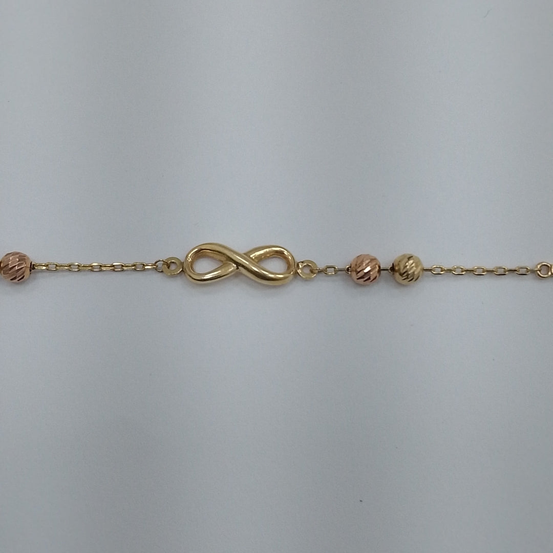PULSERA ORO 14 K 3.4 GRMS (SEMINUEVO)