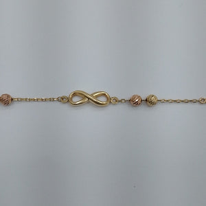 PULSERA ORO 14 K 3.4 GRMS (SEMINUEVO)