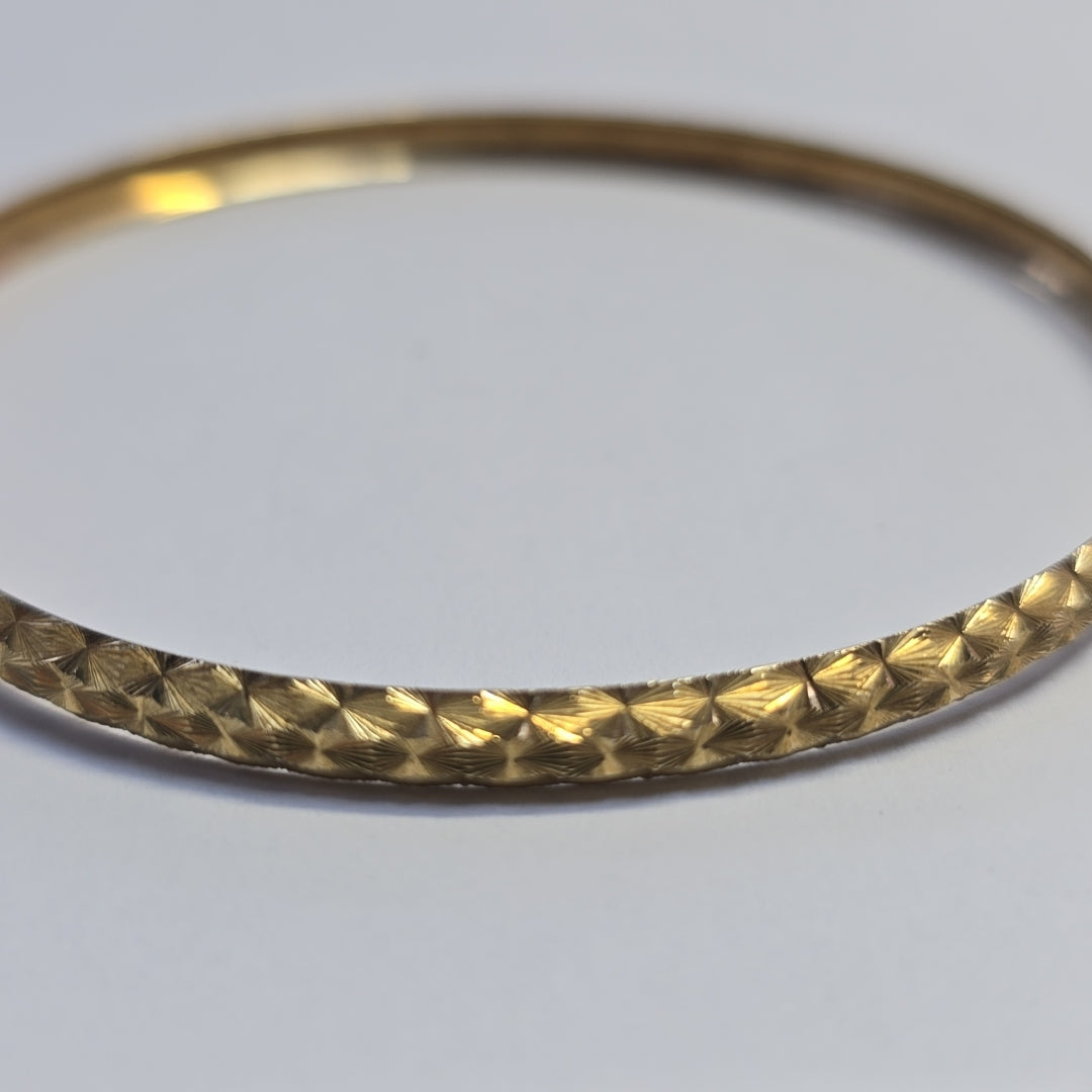 PULSERA RIGIDA ORO 8 K 3,20 GRMS (SEMINUEVO)