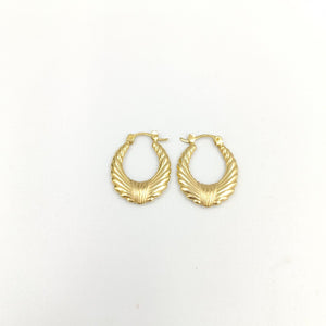 ARRACADAS PAR ORO 14 K 1,90 GRMS (SEMINUEVO)