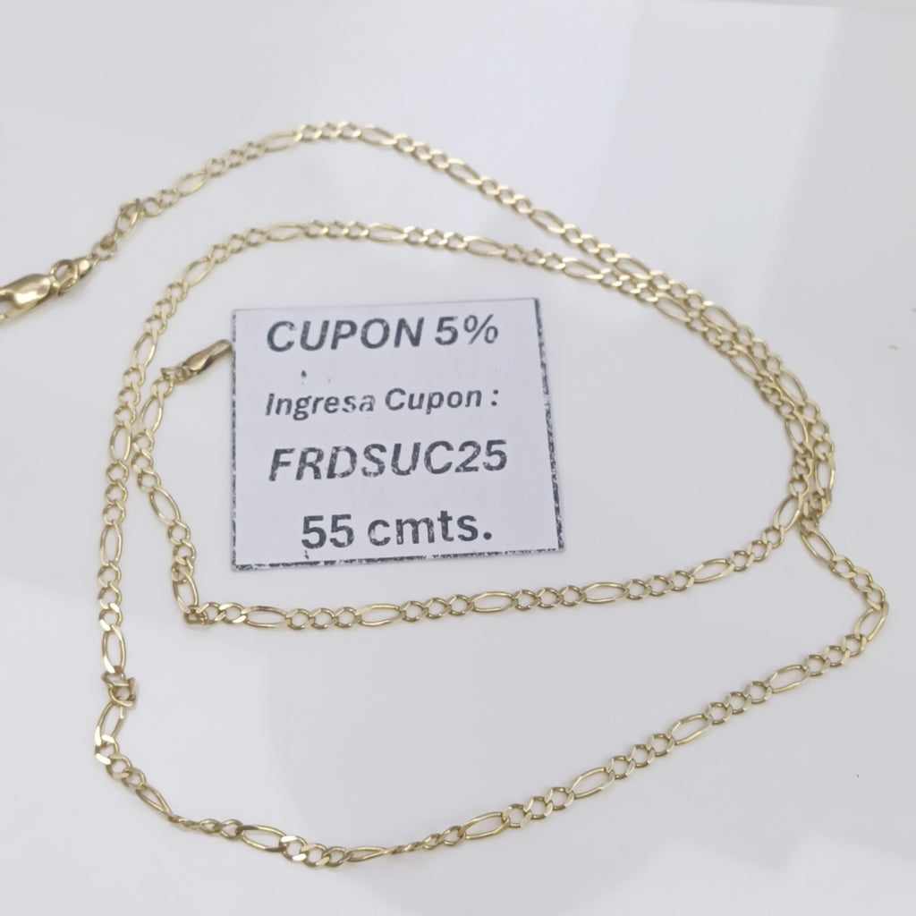 CADENA ORO 14 K 5,00 GRMS (SEMINUEVO)