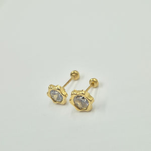 BROQUELES PAR ORO 14 K 0.7 GRMS (SEMINUEVO)