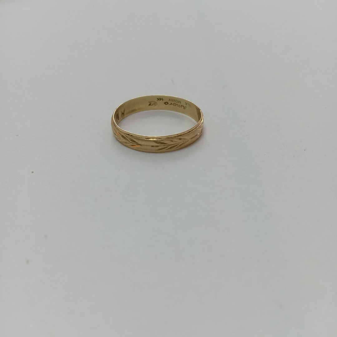 ARGOLLA ORO 14 K 1,30 GRMS (SEMINUEVO)