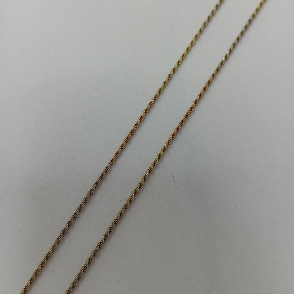 CADENA ORO,ORO COMBINADO 14 K 5,20 GRMS (SEMINUEVO)