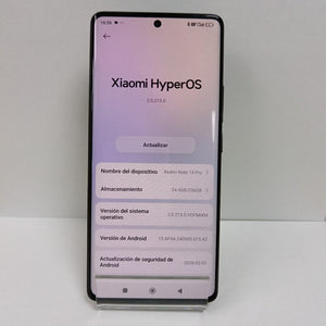 CELULAR XIAOMI REDMI NOTE 14 PRO 24116RACCG (2024) 256 GB 8 GB RAM (SEMINUEVO)