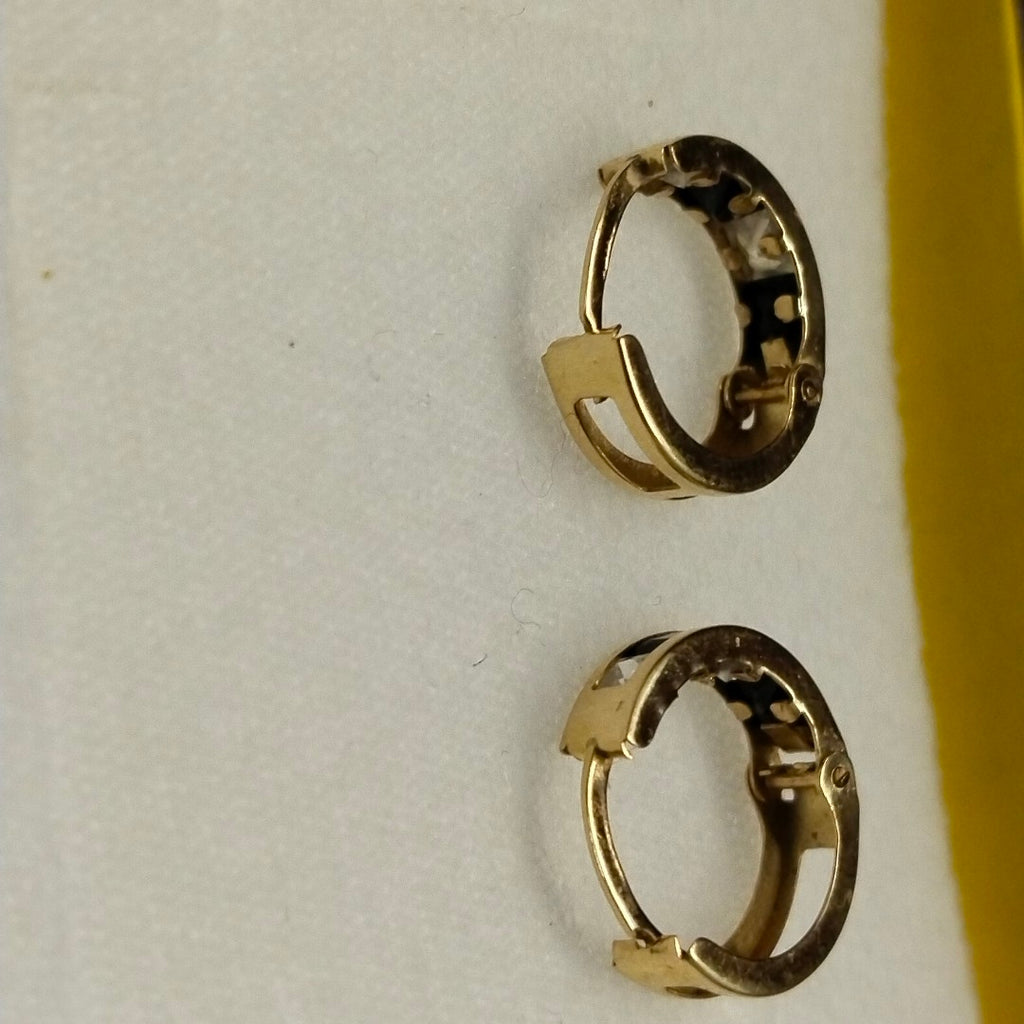 ARRACADAS PAR ORO 10 K 1,20 GRMS (SEMINUEVO)