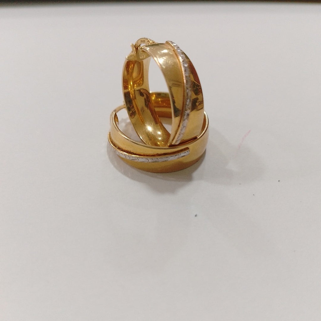 ARRACADAS PAR ORO 14 K 4.4 GRMS (SEMINUEVO)