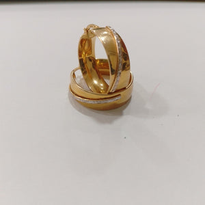 ARRACADAS PAR ORO 14 K 4.4 GRMS (SEMINUEVO)