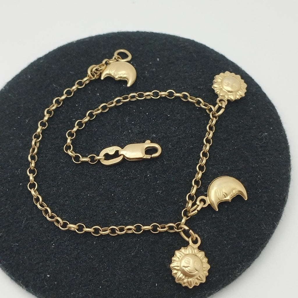 PULSERA ORO 14 K 4.2 GRMS (SEMINUEVO)