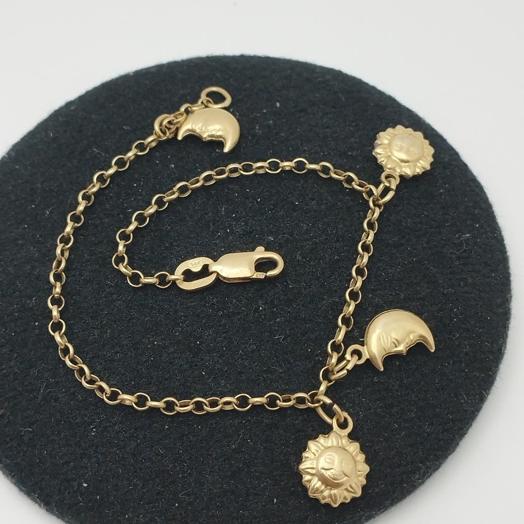 PULSERA ORO 14 K 4.2 GRMS (SEMINUEVO)