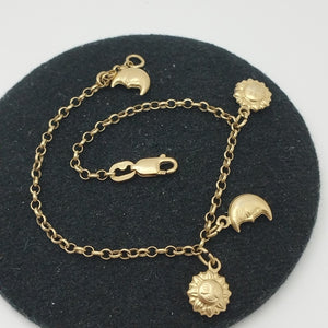 PULSERA ORO 14 K 4.2 GRMS (SEMINUEVO)