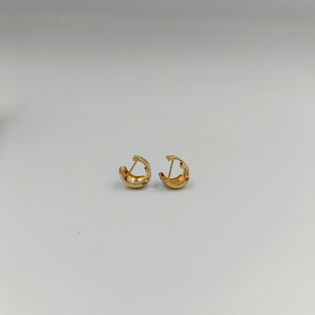 ARETES PAR ORO 14 K 2.6 GRMS (SEMINUEVO)