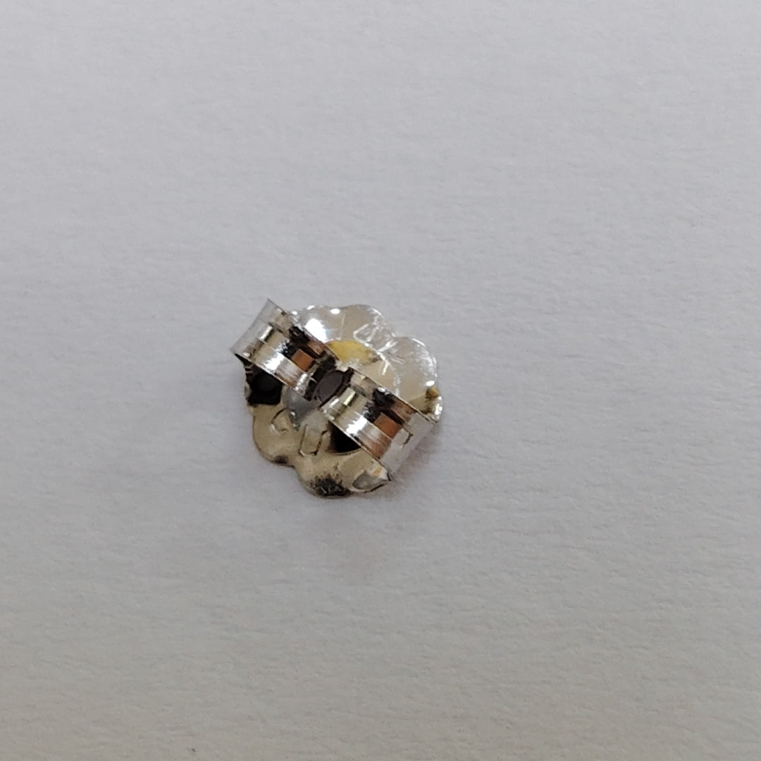 BROQUELES PAR ORO, ORO BLANCO 14 K 3.9 GRMS (SEMINUEVO)