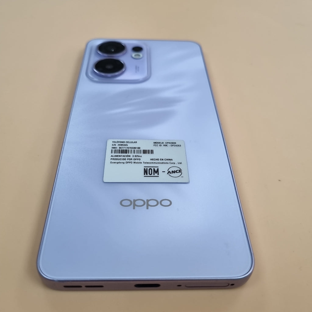 CELULAR OPPO RENO 13F 5G CPH2699 (2025) 256 GB 12 GB RAM (SEMINUEVO)