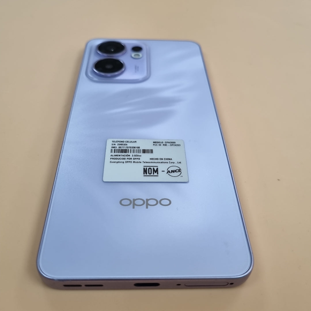 CELULAR OPPO RENO 13F 5G CPH2699 (2025) 256 GB 12 GB RAM (SEMINUEVO)