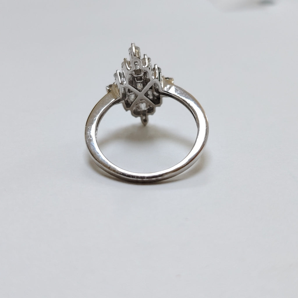 ANILLITO ORO, ORO BLANCO 14 K 3.5 GRMS (SEMINUEVO)