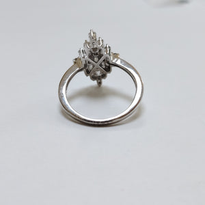 ANILLITO ORO, ORO BLANCO 14 K 3.5 GRMS (SEMINUEVO)