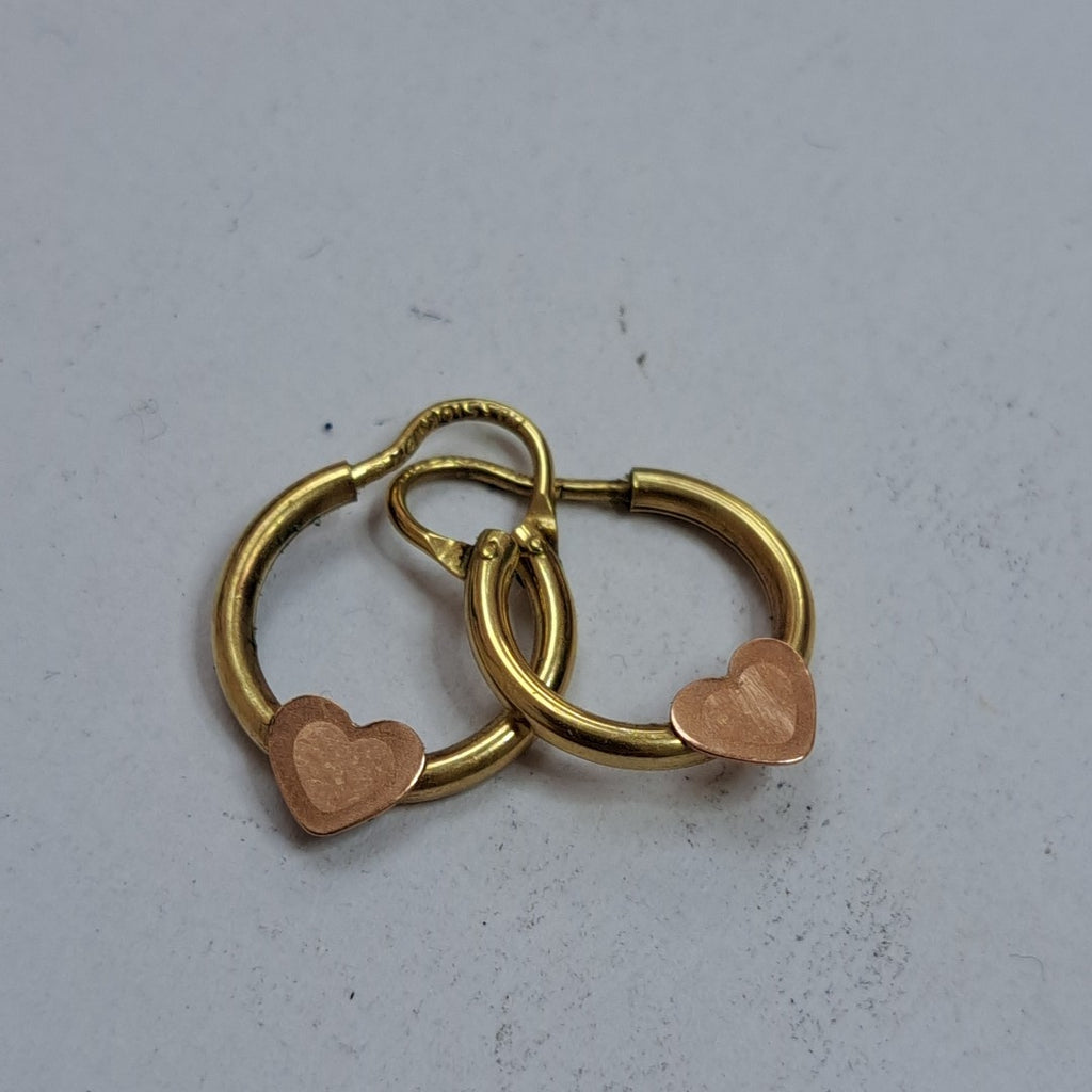 ARRACADAS PAR ORO 10 K 1 GRMS (SEMINUEVO)