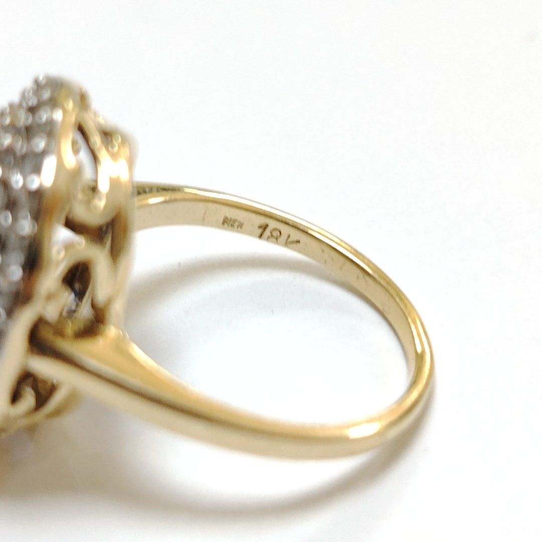 ANILLO ORO 18 K 5.7 GRMS (SEMINUEVO)