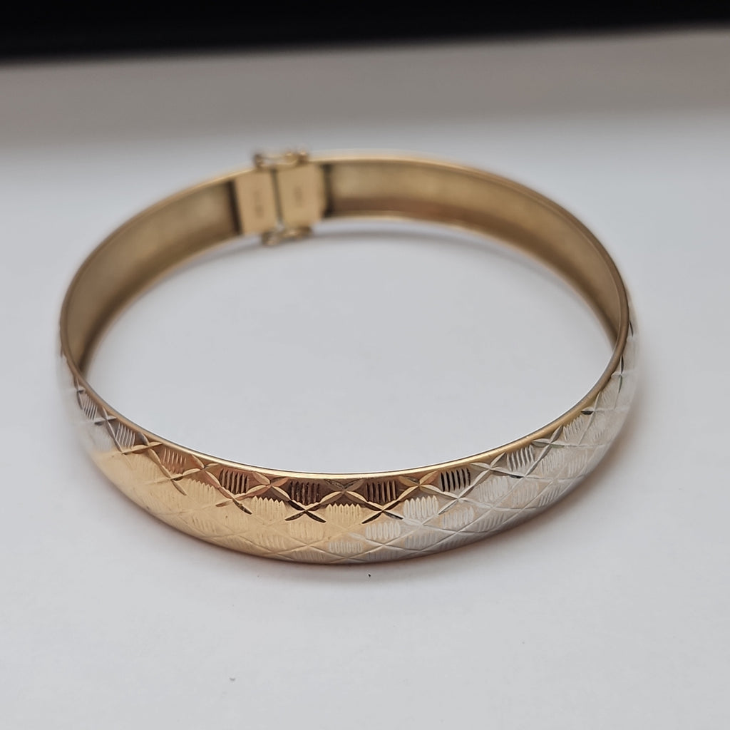 PULSERA RIGIDA ORO 10 K 7.2 GRMS (SEMINUEVO)